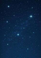 Wall Mural - vast serene starlit night sky