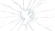 © prah - Broken Glass With Big Hole From The Stone