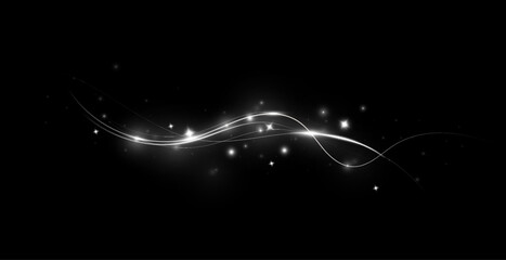 Wall Mural - texture of cold winter wind. light effect for advertising, holidays, cards, gifts. light wind.christ