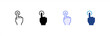 © pojok_d - Touch icon set multiple style collection.
