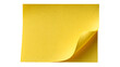 © 3D Demo Stock - blank yellow sticky note isolated on white background, HD realistic