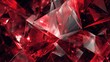 © juwairiya_nameera - red crystal abstract background