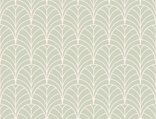 Wall Mural - abstract vector art seamless pattern. vintage victorian background. geometric retro illustration.