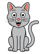 © Curut Design Store - cute cat animal cartoon illustration