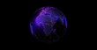 © GS-Studio - A mesmerizing digital depiction of the Earth, exuding an ethereal, futuristic vibe, with vibrant neon colors and a sense of innovation