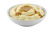© creativestock - Bowl of mashed potatoes with gravy on transparent background