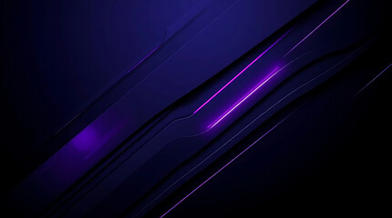 Abstract purple neon glowing light streaks background with modern design and elegant style for website, presentation, branding, digital computer render and futuristic concept