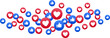 © Nil - Social media reaction icons with heart, love, and thumbs up symbols, modern floating like and love emojis for interaction design,