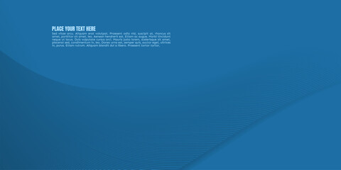 Wall Mural - abstract blue background with subtle wavy lines and ample copy space, perfect for modern designs, pr