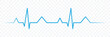 © Creativus Illustria - Heart rate pulse icon. Heart rhytm. Heart pulse silhouette, icon, symbol. Vector illustration.