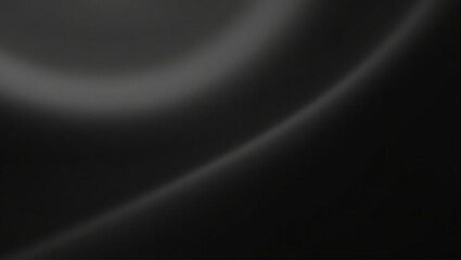 Wall Mural - smooth gradients and curves. a large curve that gradients from light gray in the upper left corner t