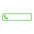 © Tobi - Mobile phone number list label. Template for number phone. Contact support. Vector illustration