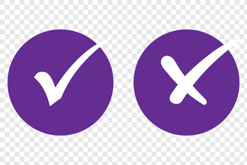 Wall Mural - Green check mark, isolated tick symbols, checklist signs, and an approval badge. Flat and modern checkmark design, vector illustration.