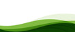 © BoBloob - Abstract green wave background with copy space for business and banner design