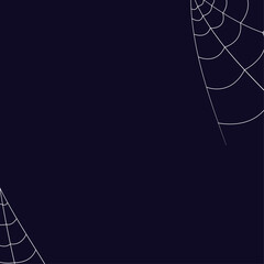 spider net halloween vector