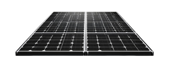 Solar panel array, gridded design