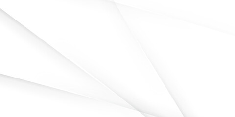 Wall Mural - white abstract minimal background with soft diagonal lines and light gray gradient