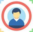 © Md - User Profile Avatar in Target Circle