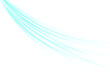 © abdur - Blue air flow effect isolated on transparent background