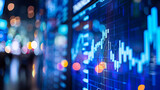 Financial Markets Data Visualization Real-Time Stock Chart Analysis
