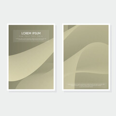 Wall Mural - Creative modern abstract cover page design