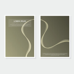 Wall Mural - Creative modern abstract cover page design