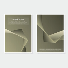 Wall Mural - Creative modern abstract cover page design