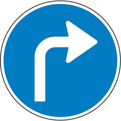 Traffic and road sign