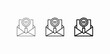 © Nijat - searching email content icon sign vector