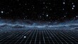© Sultan - Starry night grid landscape