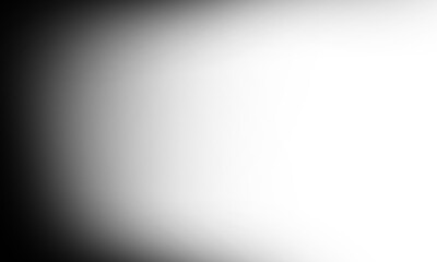 Wall Mural - soft light white gradient, abstract side shadow, smooth effect, transparent background