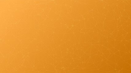 ILLUSTRATION ABSTRACT BACKGROUND ORANGE COLORFUL WITH CIRCLE LOW POLY SHAPES CONECTED DOT PATTERN DESIGN VECTOR TEMPLATE 