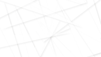 Wall Mural - geometric abstract graphic design banner pattern simple minimal, abstract white and grey on light si
