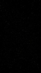 Wall Mural - magical dust of golden flickering small dot particles falling down on clean black copy space loop ve