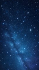 Wall Mural - starry night sky galaxy