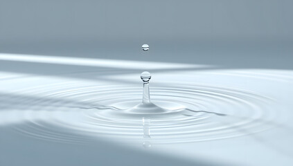 Water drop computer wallpaper abstract liquid poster web page PPT background