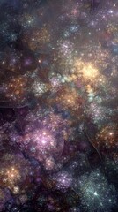 Wall Mural - Colorful Deep Space Galaxy Nebula