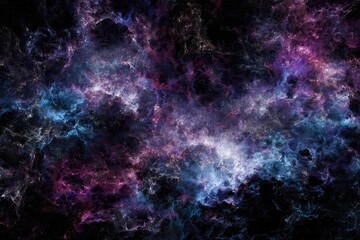 Wall Mural - Colorful Abstract Nebulae In Deep Space