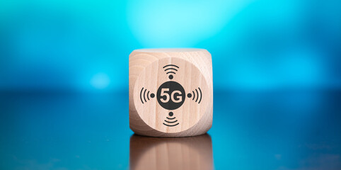 Wall Mural - Concept of 5g