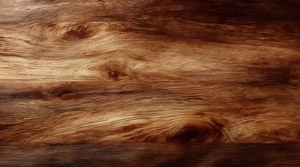 Wall Mural - detailed wood grain texture on a rustic table surface