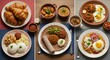 © Somvang - Traditional international breakfast foods from different countries, cultural diversity, World Food Day