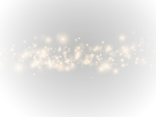Wall Mural - png light bokeh illustration with shiny vector sparkle dust falling star flash glow magical spray se