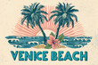 © Busayo - Summer background with palm trees, summer beach background, summer background with palm, summer holiday poster, summer vacation poster, summer holiday background
