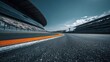 © Momin Photo Gallery - Elegant photo of race Track Under Blue Sky.