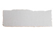 © balogh - Single torn paper piece on transparent background