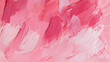 © maxidesign - 抽象的なローズピンクの絵の具のテクスチャ背景画像を現代アートの筆使いで描いたAI生成画像