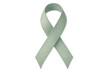 © Michael - Mental health awareness ribbon in seafoam green, symbolizing support for organ donation, ptsd recovery, highlighting compassionate causes