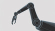 © Parvin - A robotic arm isolated on white background, symbolizing technology, automation, and innovation in industry, showcasing precision and control in engineering