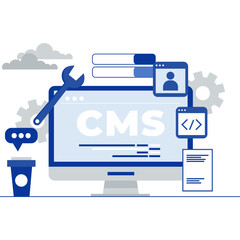 Web Development Illustration