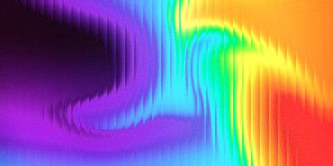 Wall Mural - rainbow glass textures noise vintage background gradient color abstract.